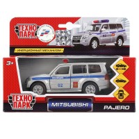 Машина Mitsubishi Pajero Полиция 12см, металл инерц., открыв. двери