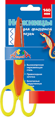 Ножницы фигурные 140мм Апплика Зубцы