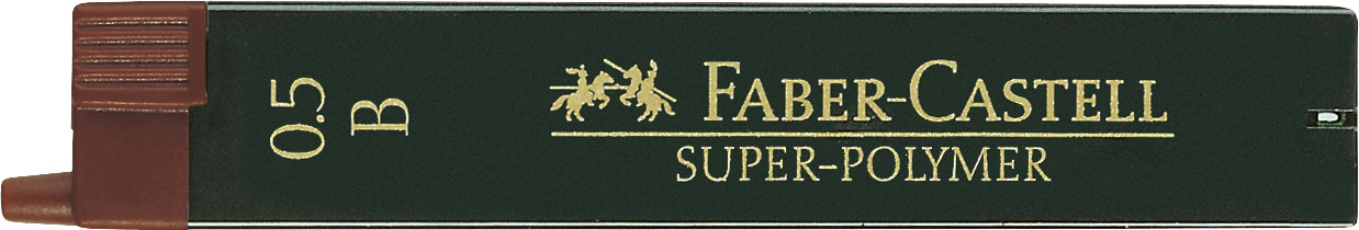 Стержни для мех. карандашей 0.5мм B FC Super Polymer