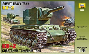 Сборная модель Советский тяжелый танк КВ-2 1/35