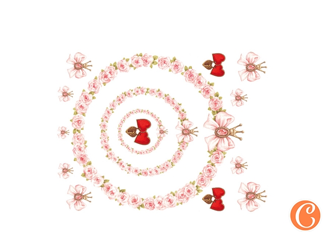 Творч Декоративная этикетка Любовные секретики