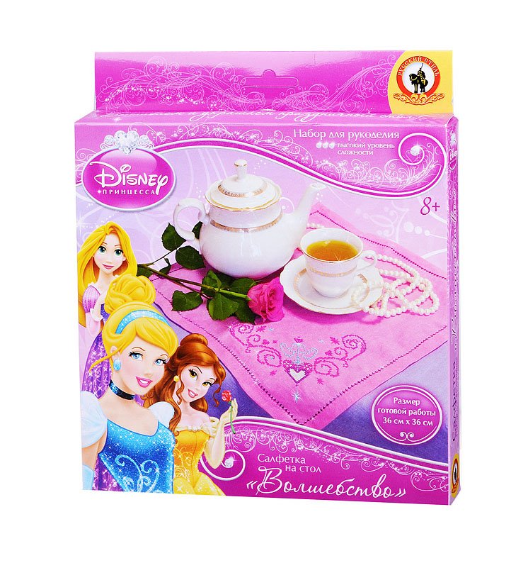 АКЦИЯ19 Творч Набор для рукоделия Салфетка обед. Волшебство