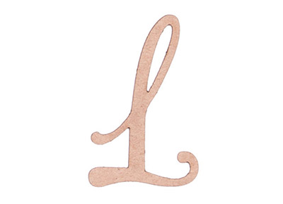 Творч Заготовка Большая каллиграфическая цифра 1 (1шт)