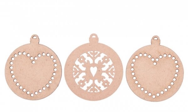 Творч Заготовка Миниатюрные шарики 3шт