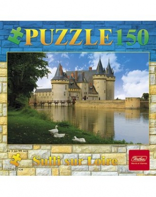 Пазл 150 Замок с озером