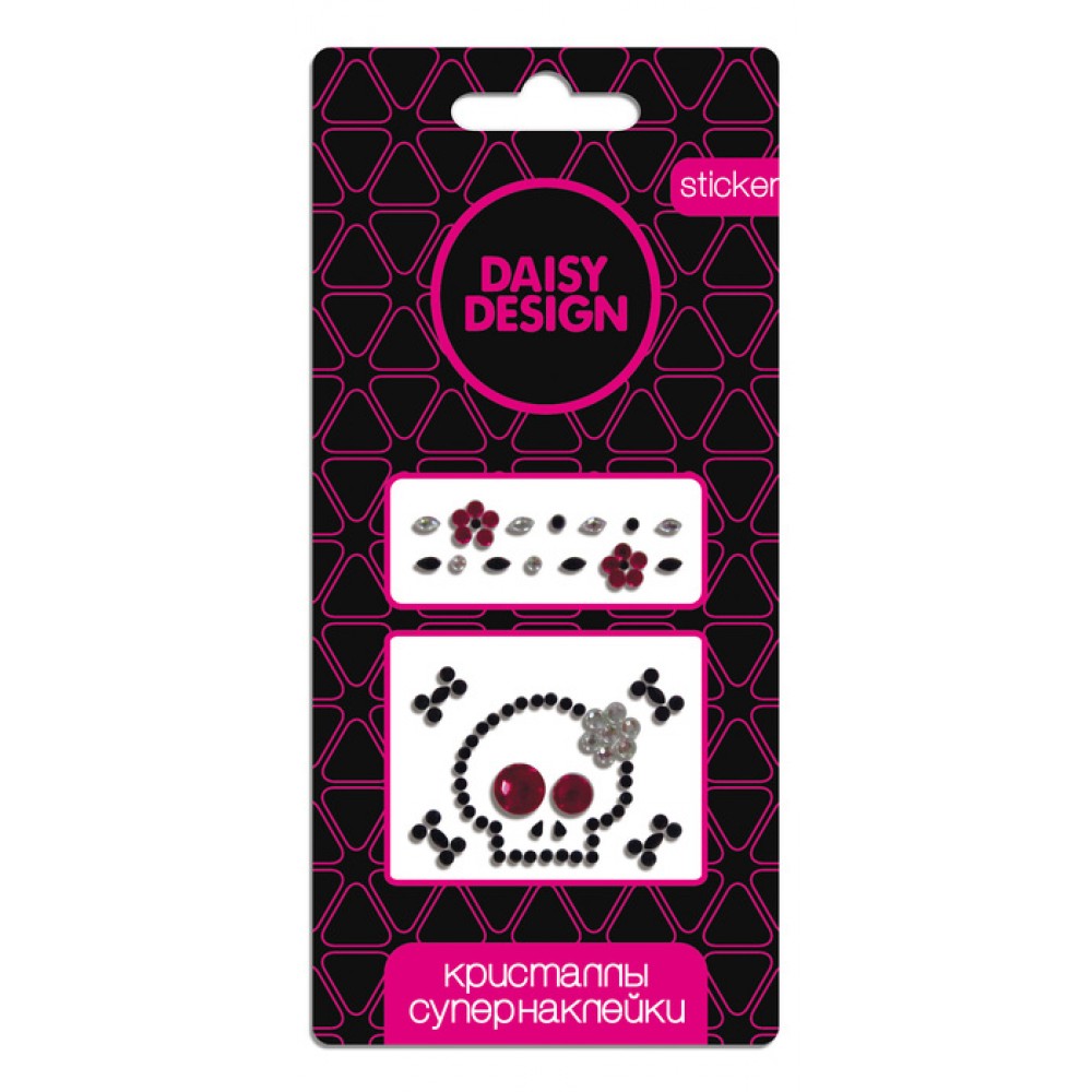 АКЦИЯ19 Наклейки Sweet Hearts Череп