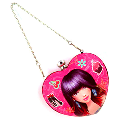 АКЦИЯ19 Сумка Sweet Hearts на цепочке (искуств. кожа)