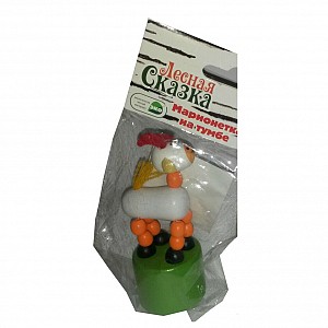 АКЦИЯ19 Игр деревянная Зверята Марионетка в ассорт