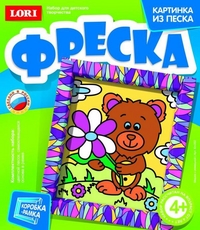 Творч Фреска Мишка с ромашкой