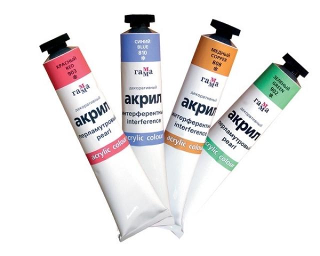 Акрил в тубе Гамма