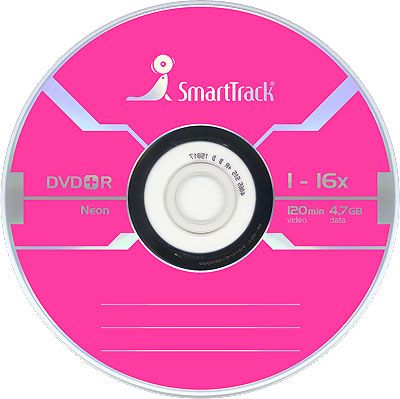Диск DVD+R Smart Track 4.7Gb 16x Bulk