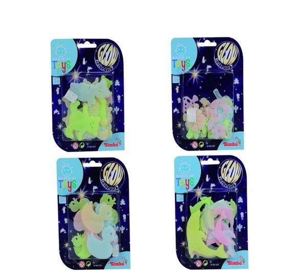 АКЦИЯ19 Игр набор Светящиеся наклейки-ночники