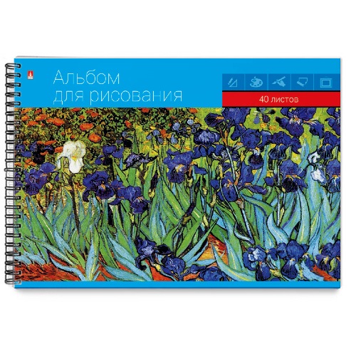 Альбом д/рис 40л спир Классика ассорти