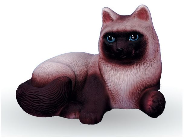 из ПВХ Кошка Сиамка