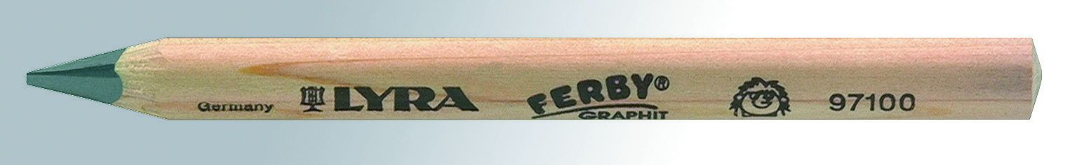 Карандаш ч/гр HB Lyra Ferby Nature Graphite толстый короткий