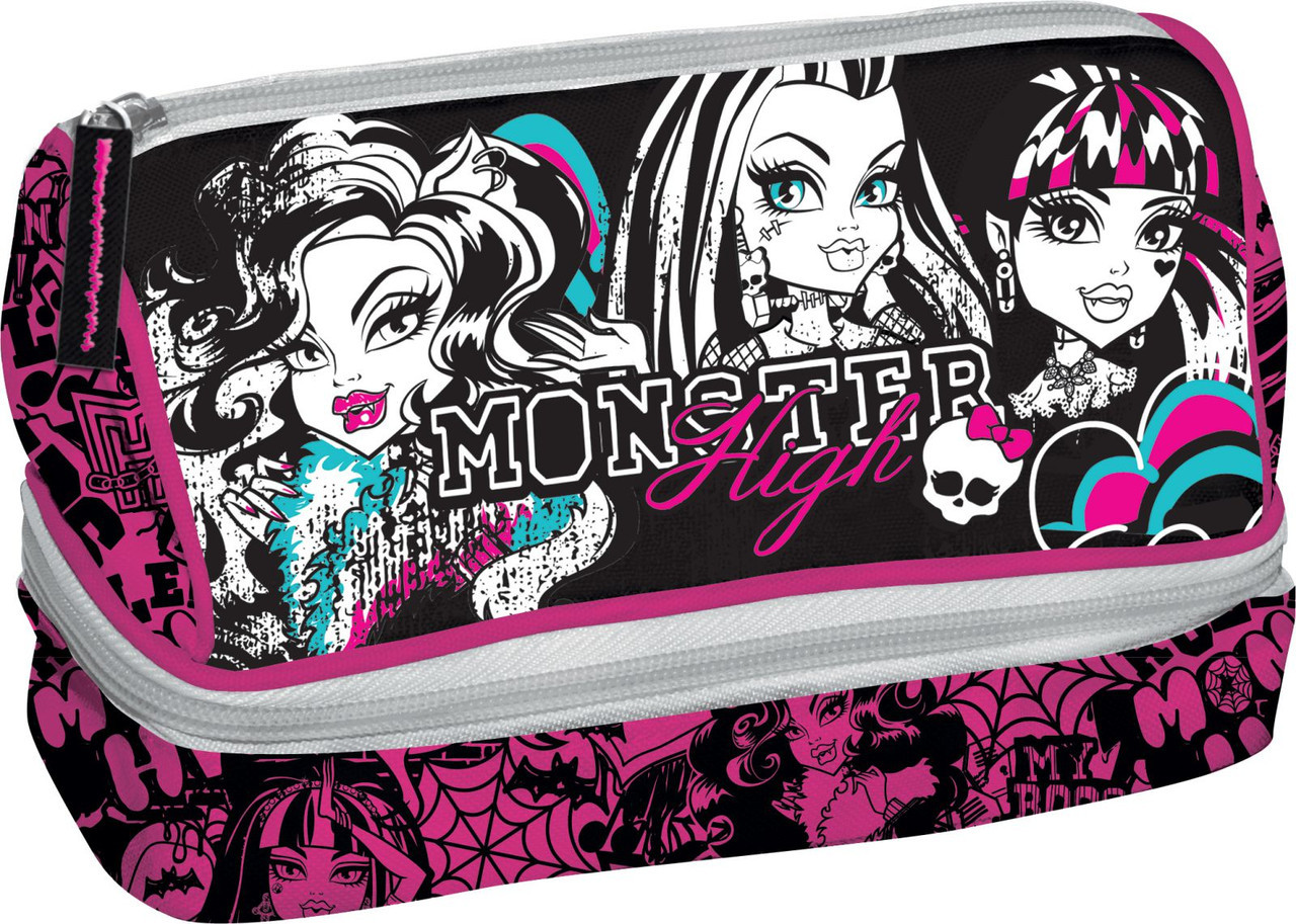 Косметичка на молнии Monster High