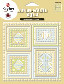 Творч Декор Рамки Karen Marie слоновая кость