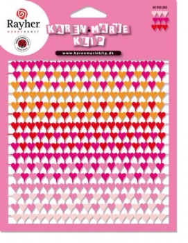 Творч Декор Сердца Karen Marie детский розовый