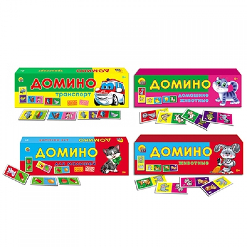 Игра Домино Для малышей пласт.