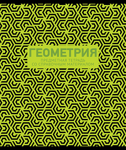 Тетрадь 48л кл темат Геометрия 3D Металлик