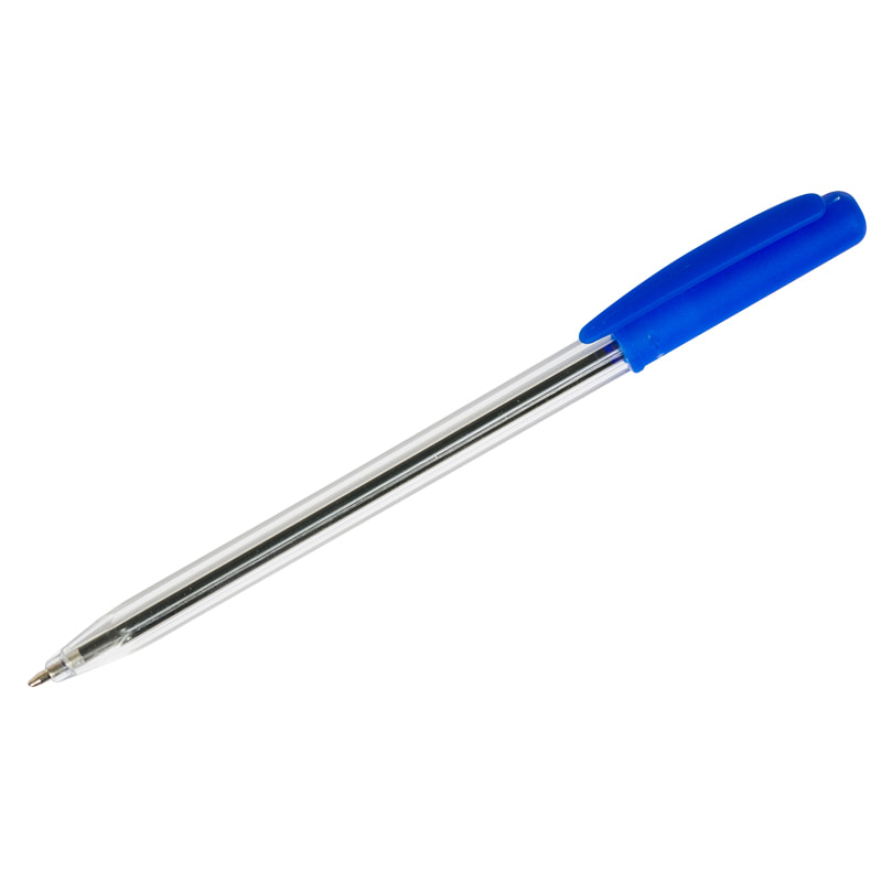 Ручка шариковая синяя OS Twist 0,7мм поворотн