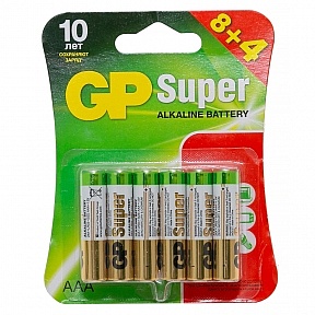 Батарейка AAA мизинч GP Super алкалиновая (1 ШТУКА)