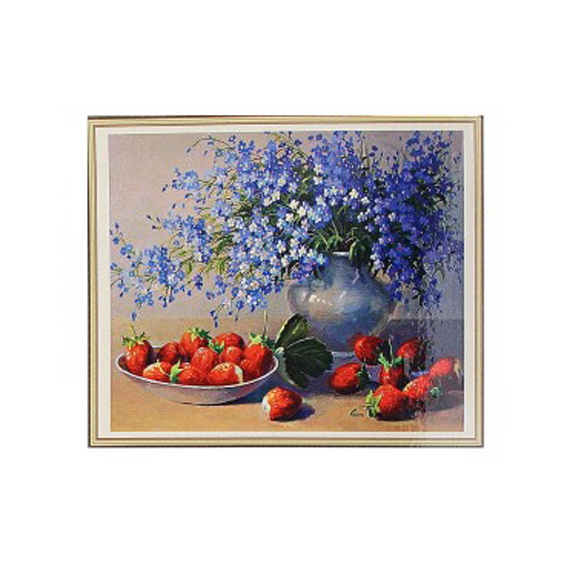 Творч Алмазная мозаика 40*50 Клубника