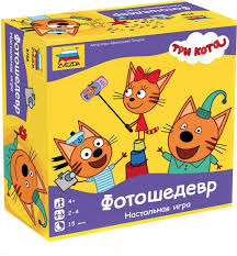 Игра Настольная Три кота. Фотошедевр.