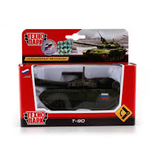 Машина Танк T-90 12см, башня вращается