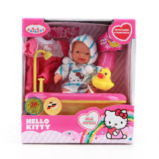 Кукла Пупс Карапуз Hello Kitty 10 см. в ассортим. в ванночке