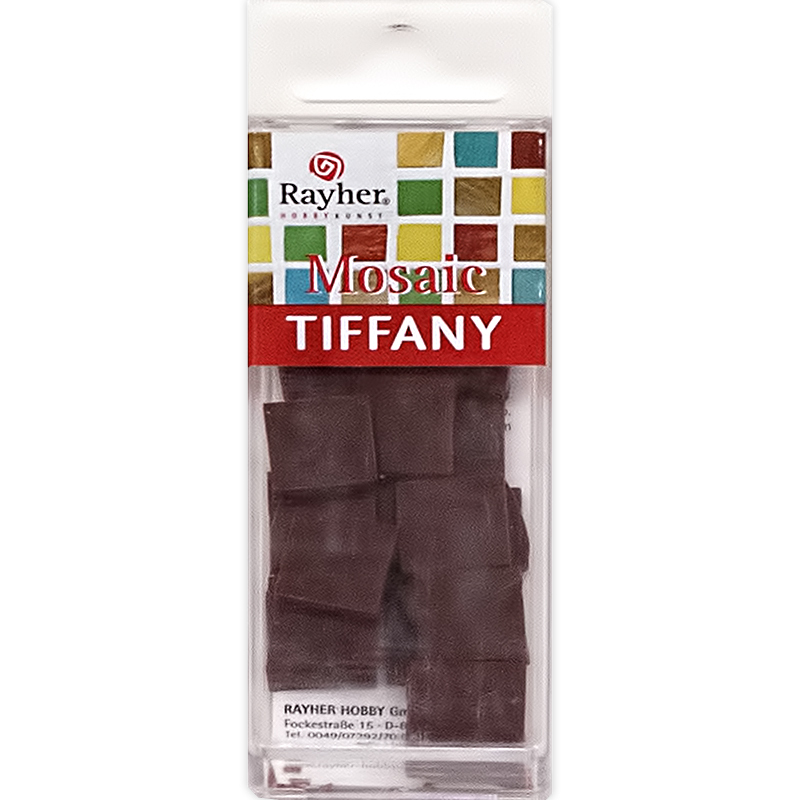 Творч Мозаика стеклянная под мрамор 15х15мм 40гр Оливковый