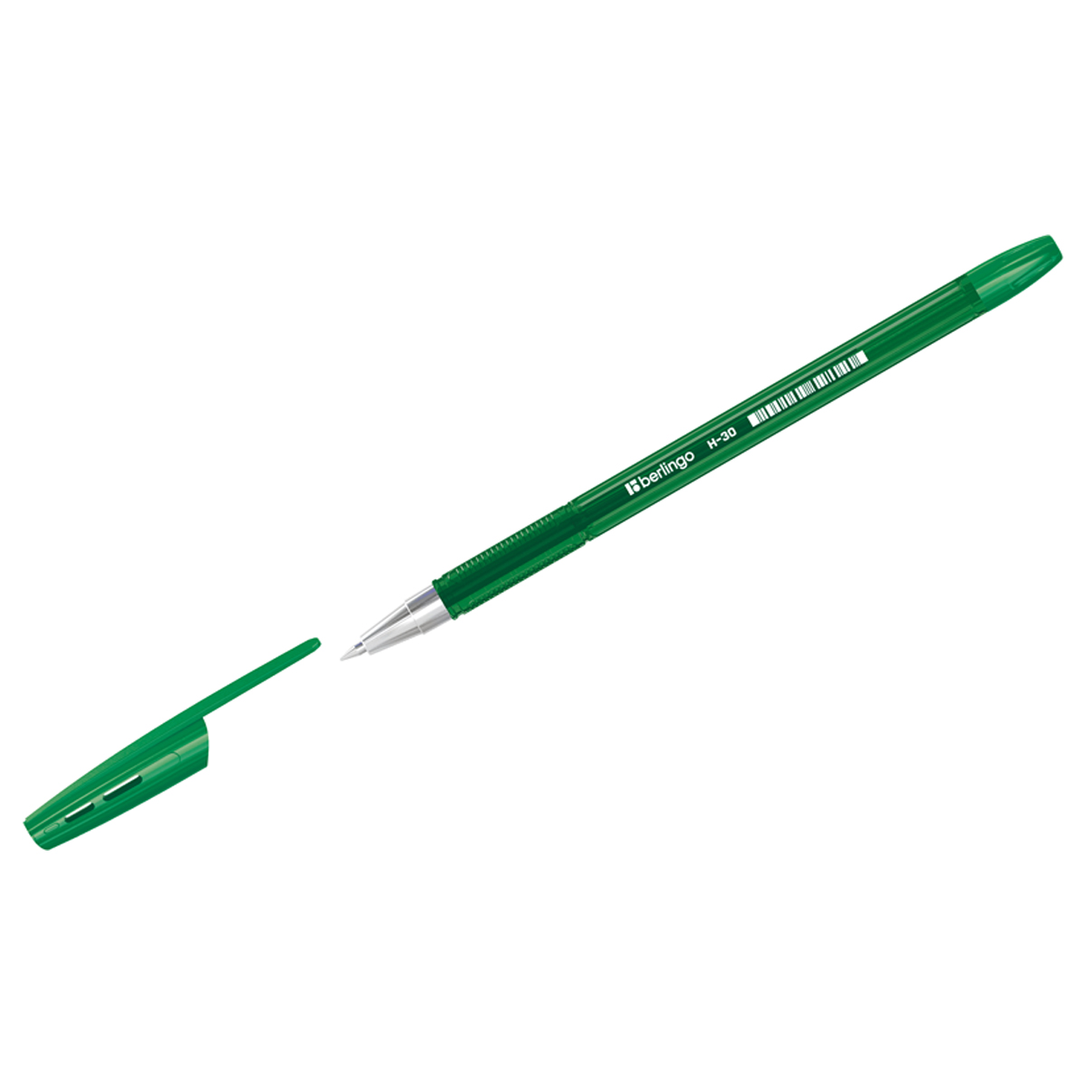 Ручка шариковая зеленая Berlingo 0,7мм