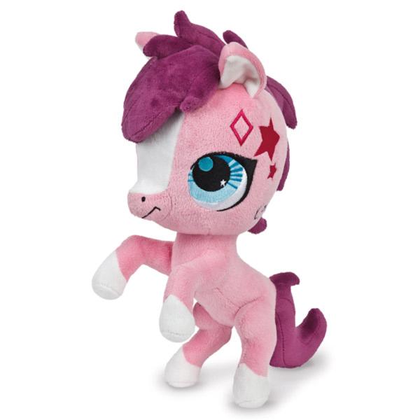 АКЦИЯ19 Игрушка мягконабивная Littlest Pet Shop Лошадка 24 см. озвуч.