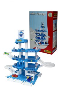 набор Паркинг 4-х уровневый Aral-2 с автомобилями (пластмас.)