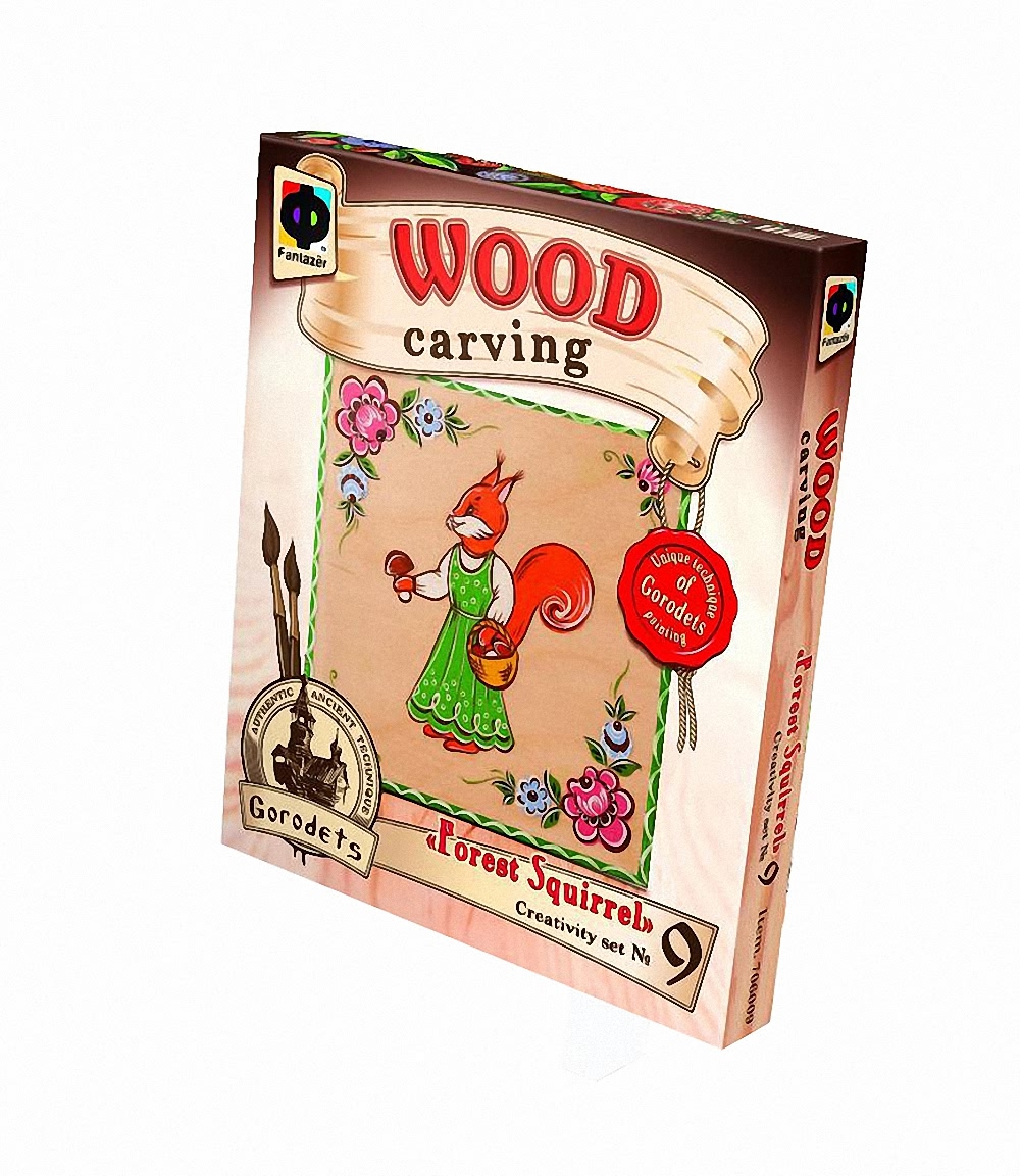 АКЦИЯ19 Творч Роспись по дереву Лесная кудесница