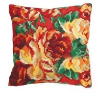 Творч Подушка для вышивания 40*40 Rose chou gauche