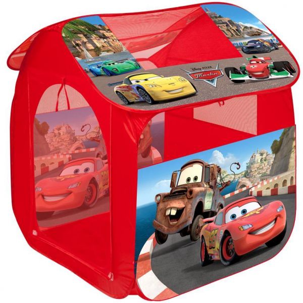 Палатка детская Cars 2 в сумке 80*83*105