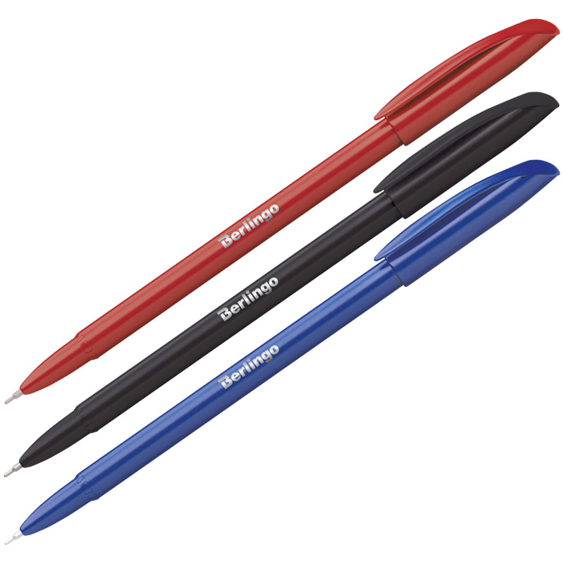 Ручка шариковая синяя Berlingo 0,7мм