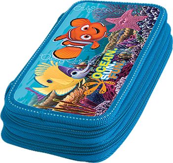 Пенал 2 отд полн Limpopo Disney Pixar Немо