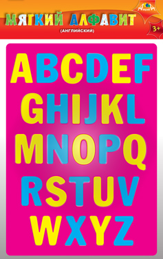 Игра Мозаика Мягкий Алфавит (английский)