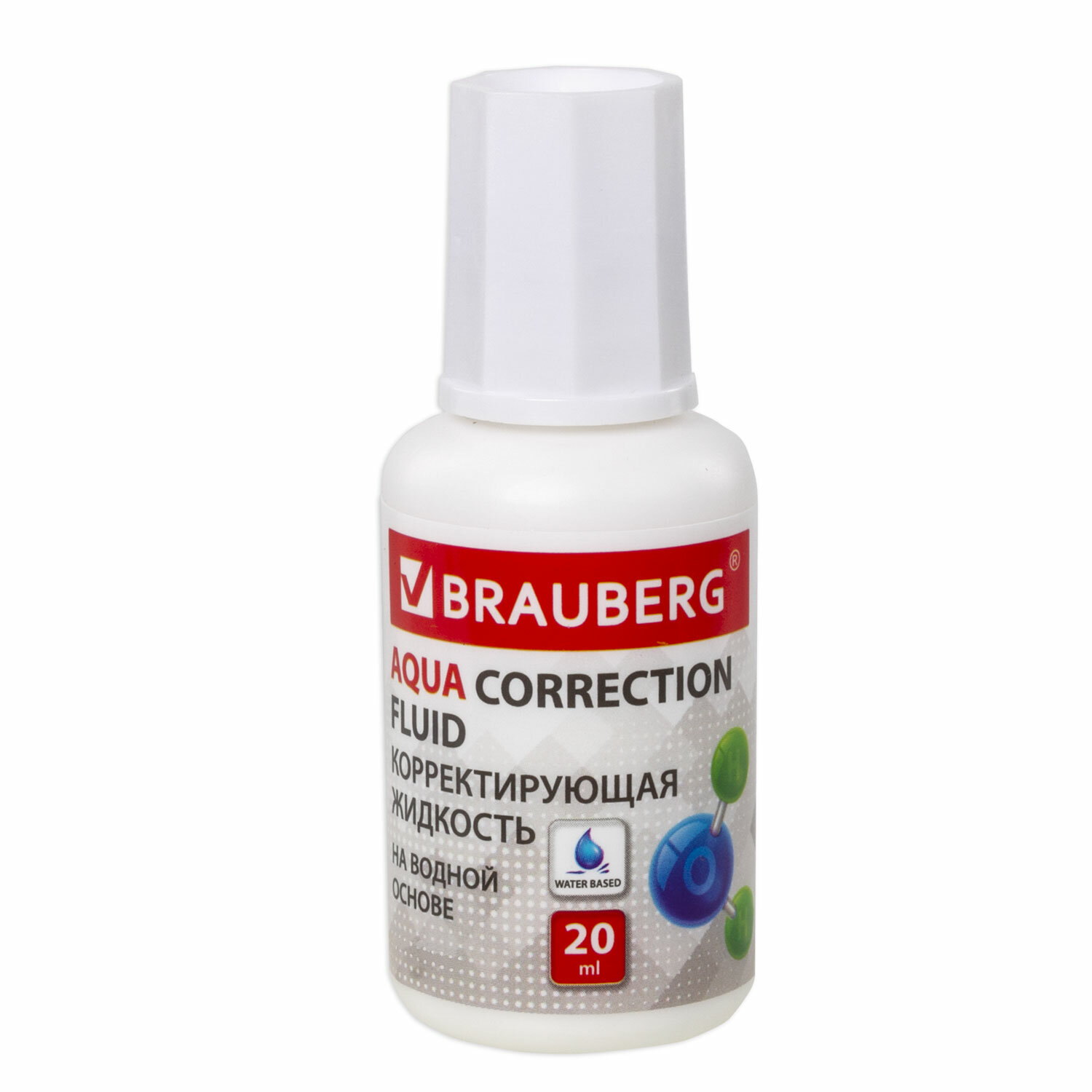Штрих 20мл Brauberg с кистью
