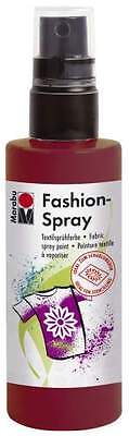 Творч Краска по ткани спрей Fashion Spray бордо 100мл