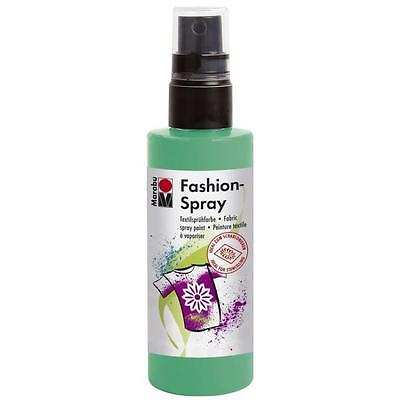 Творч Краска по ткани спрей Fashion Spray зеленое яблоко 100мл