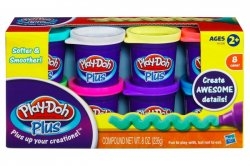 Творч Play-Doh Пластилин 8 банок 226 гр. МАХ СКИДКА 15% РОЗНИЦА