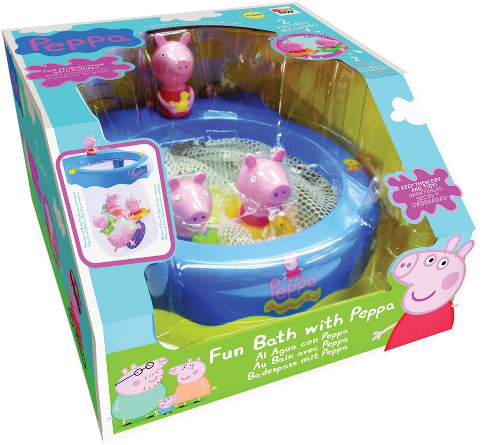 АКЦИЯ19 Игр Набор для ванной Баскетбол Peppa Pig