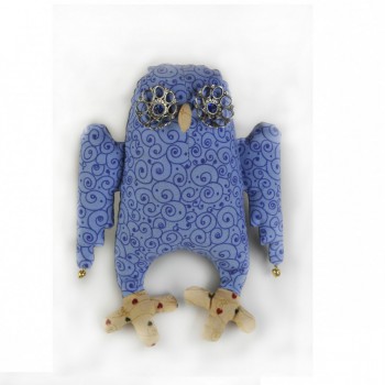 Творч Кукла Перловка Сова - ангел 19 см.