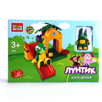 АКЦИЯ19 Игр Конструктор Лунтик и его друзья 27 дет. пластмас.
