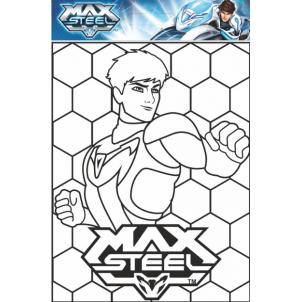 трафарет пластик Max Steel