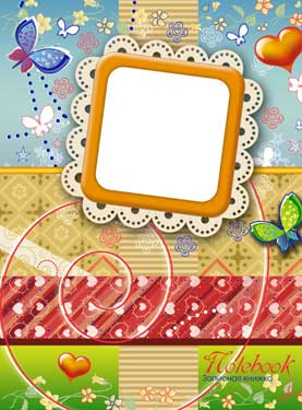 Записная книжка д/девочек А5 Бабочки