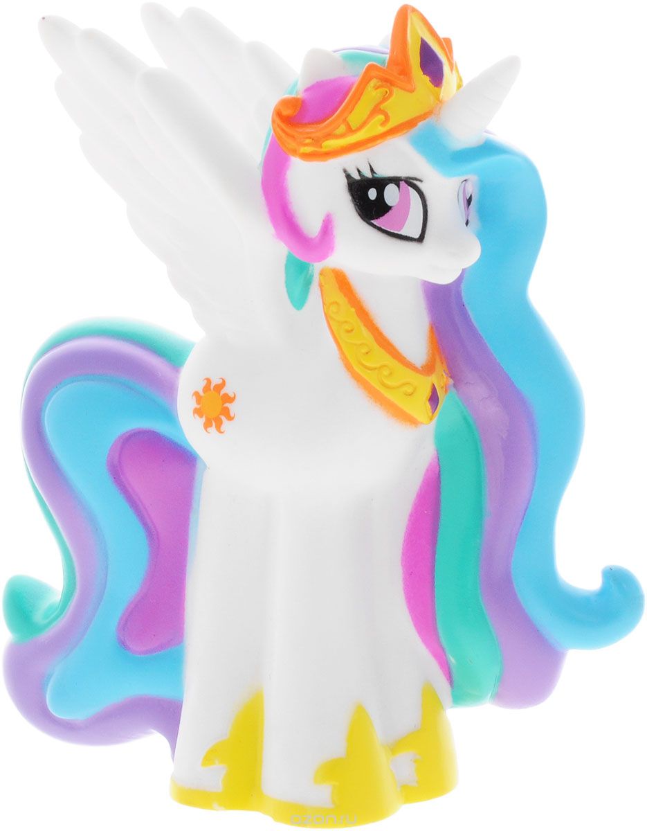 Фигурка Пони Celestia / Cadance пвх светит в воде игр-ка для ва